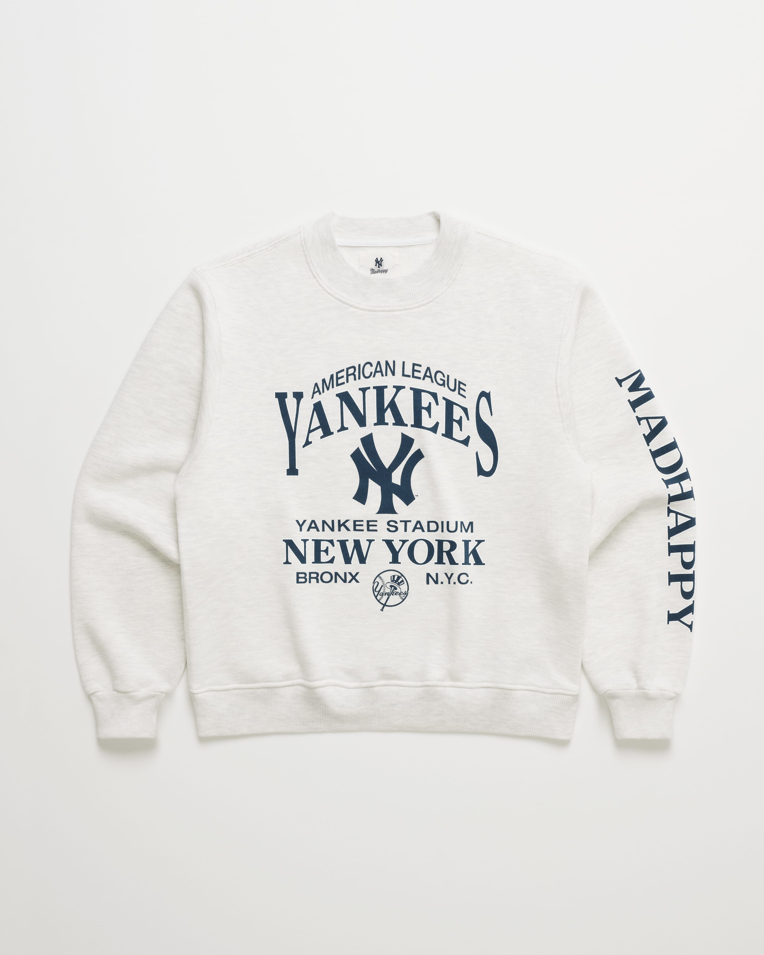ウェア New York Yankees Yankees High Rib Crewneck | Madhappy
