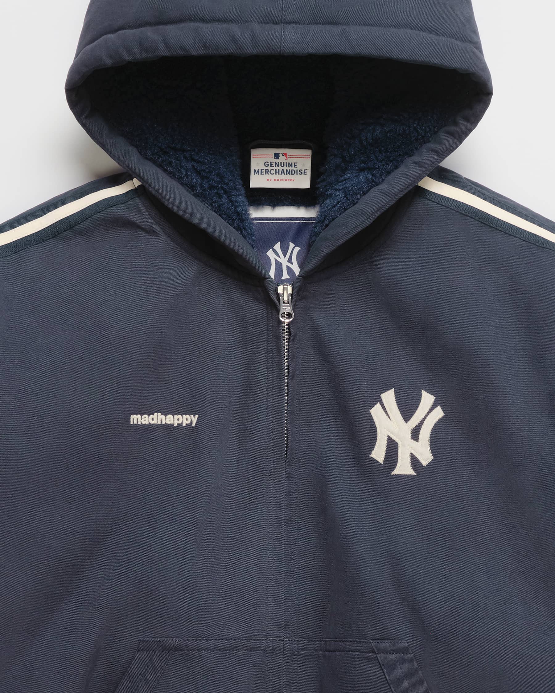 Yankees Hooded Baseball Jacket | Madhappy