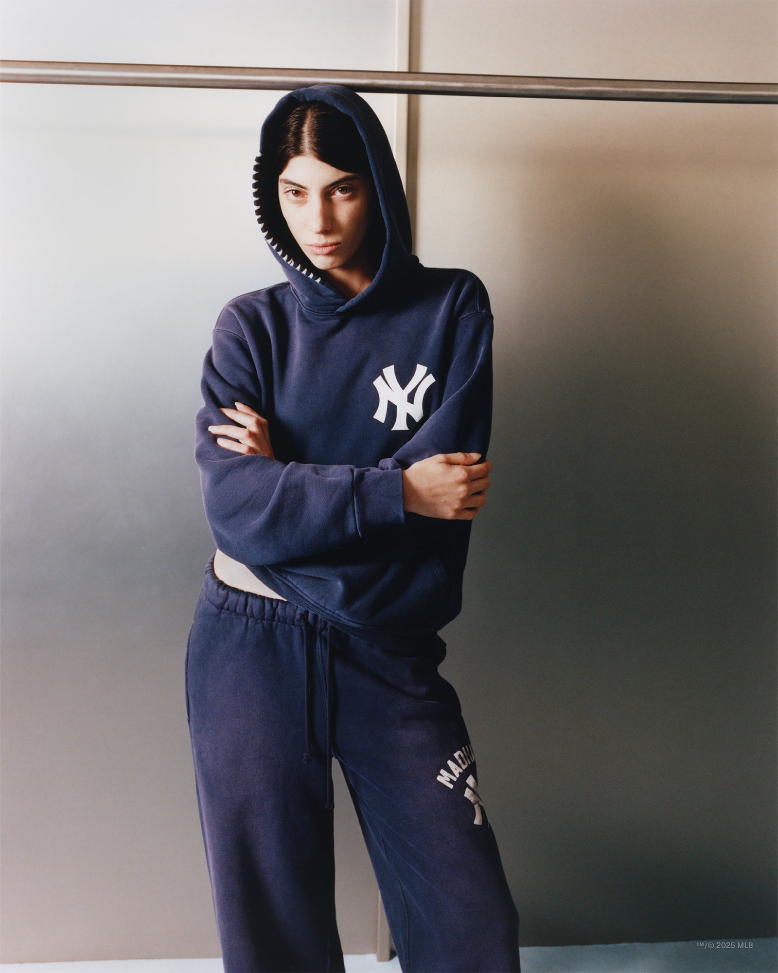 Washed New York Yankees Hoodie | Madhappy