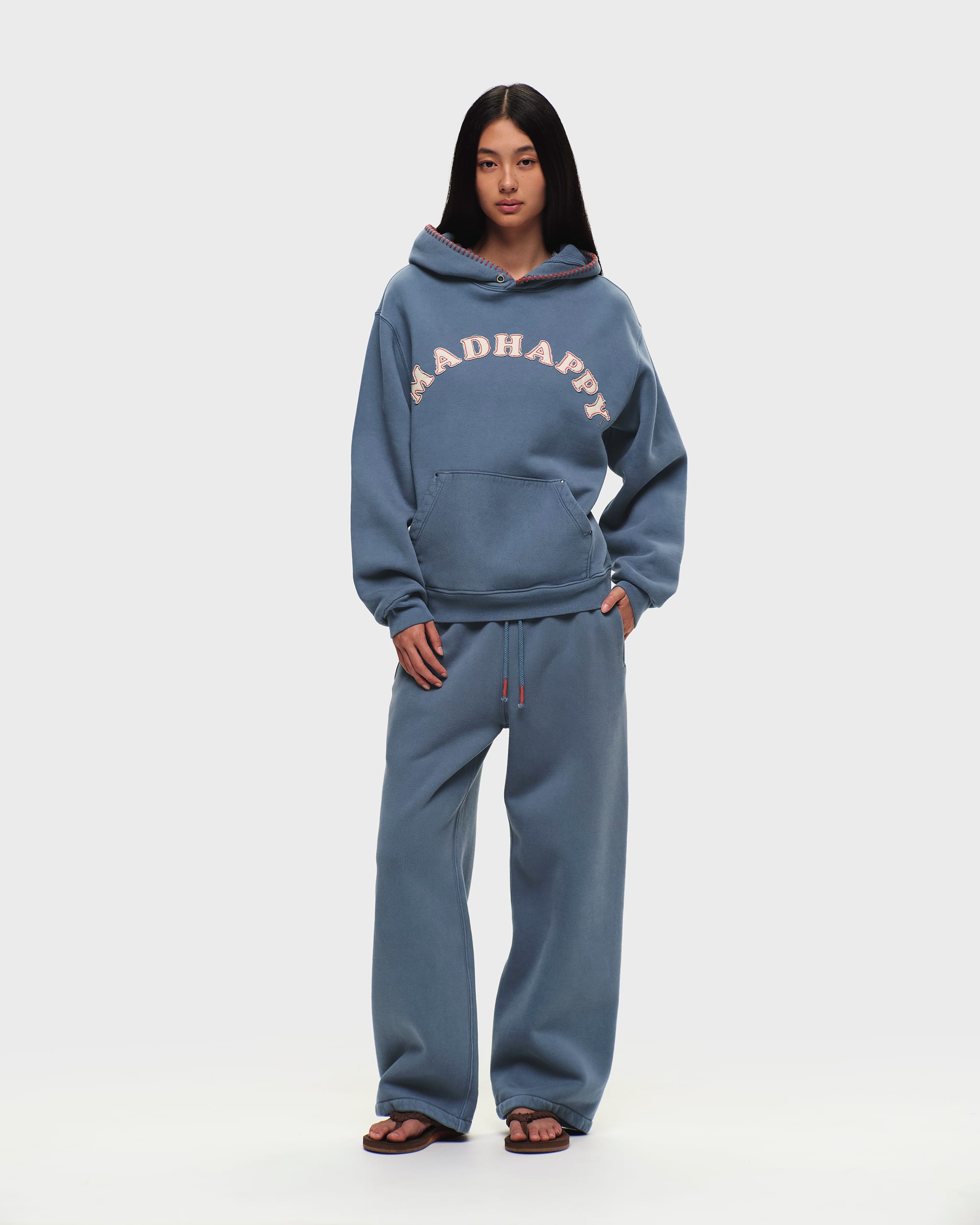 Washed Cooper Applique Hoodie | Madhappy